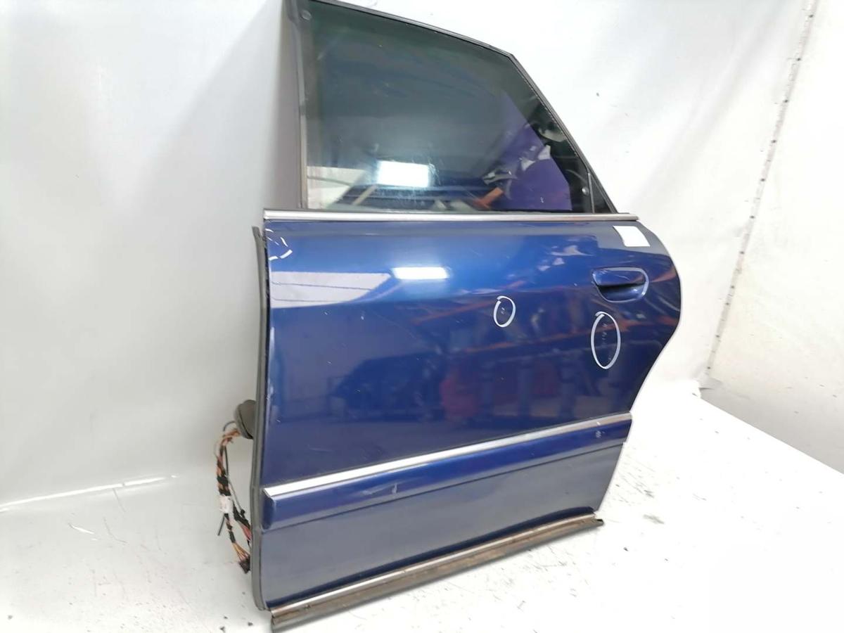 Audi A8 D2 original T&uuml;r hinten links LZ5K Santorinblau Stufenheck BJ99